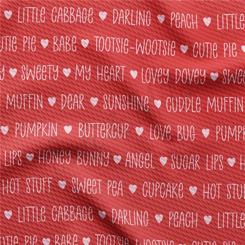 Valentine's Day Bullet Textured Printed Liverpool by the yard AA981 & Get a Free $89.99 Embroidery Bundle