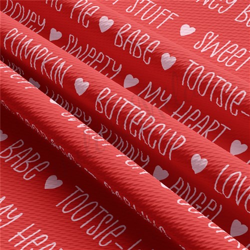 Valentine's Day Bullet Textured Printed Liverpool by the yard AA981 & Get a Free $89.99 Embroidery Bundle