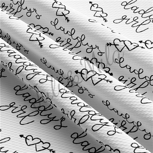 Daddy's Girl Printed Liverpool Fabric (Daddy"sgirl2) & Get a Free $89.99 Embroidery Bundle