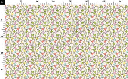 St. Patrick's Day Printed Liverpool Bullet Textured Stretch Solid Strip Thick Knit Jersey Fabric