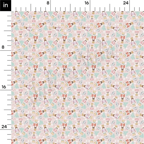 Nutcracker Christmas Liverpool Bullet Textured Stretch Solid Strip Thick Knit Jersey Fabric