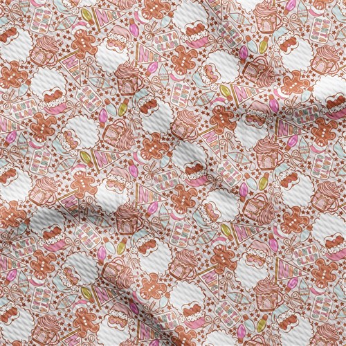 Christmas Printed Liverpool Fabric christmas AA1887 & Get a Free $89.99 Embroidery Bundle