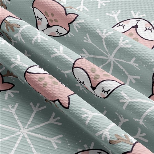 Christmas Printed Liverpool Fabric AA2198 & Get a Free $89.99 Embroidery Bundle