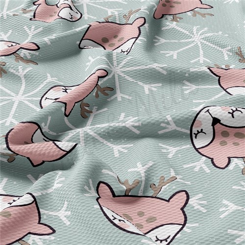 Christmas Printed Liverpool Fabric AA2198 & Get a Free $89.99 Embroidery Bundle