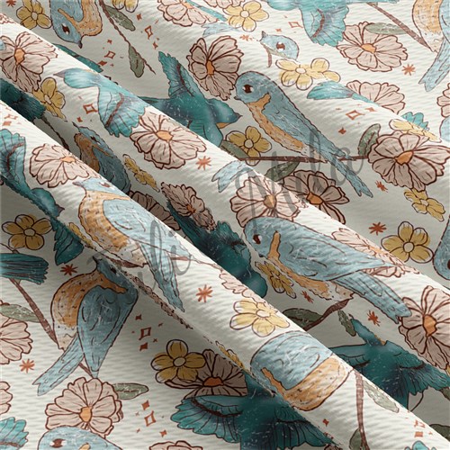 Printed Floral Fabric for Bows Sunflowers (F72) & Get a Free $89.99 Embroidery Bundle