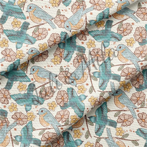 Printed Floral Fabric for Bows Sunflowers (F72) & Get a Free $89.99 Embroidery Bundle