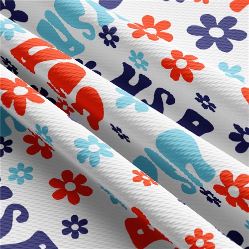 Patriotic 4th of July Liverpool Fabric PT60 TBP102 & Get a Free $89.99 Embroidery Bundle