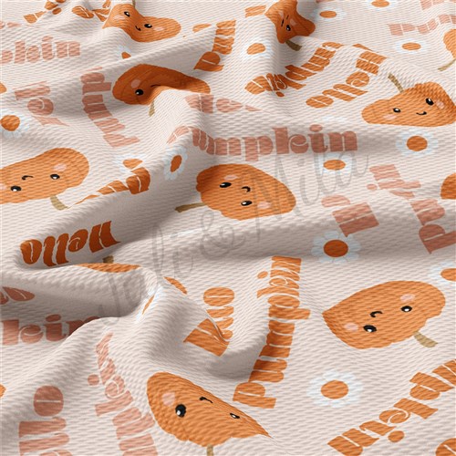 Fall Autumn Tree Liverpool Bullet Textured Stretch Solid Strip Thick Knit Jersey Fabric