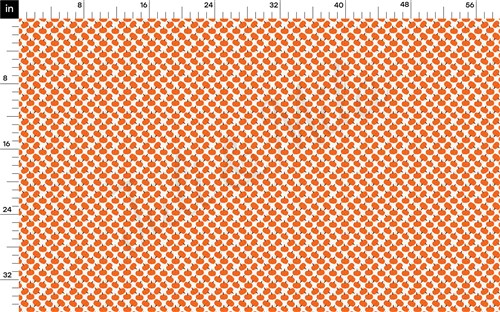 Pumpkin Printed Liverpool Bullet Textured Stretch Solid Strip Thick Knit Jersey Fabric