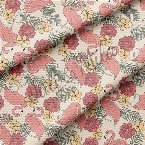 Floral Printed Liverpool 4 Way Fabric Floral62 & Get a Free $89.99 Embroidery Bundle