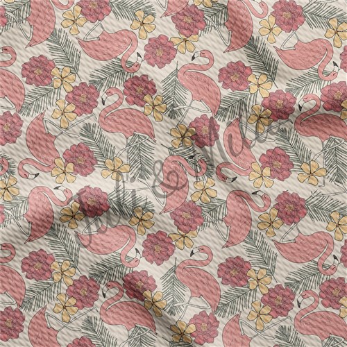 Floral Printed Liverpool 4 Way Fabric Floral62 & Get a Free $89.99 Embroidery Bundle
