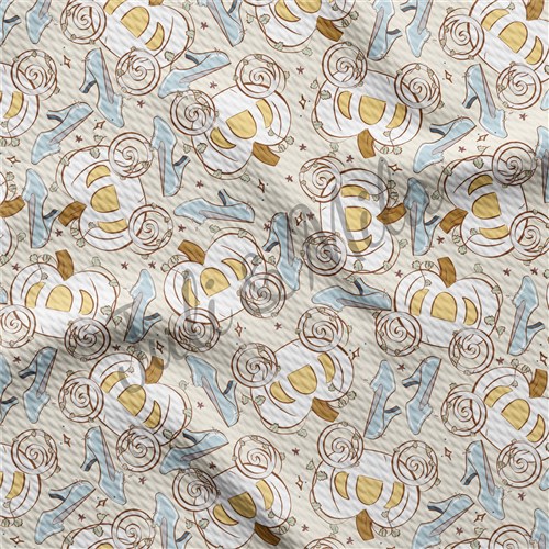 Printed Liverpool 4 Way Fabric Cinderella & Get a Free $89.99 Embroidery Bundle