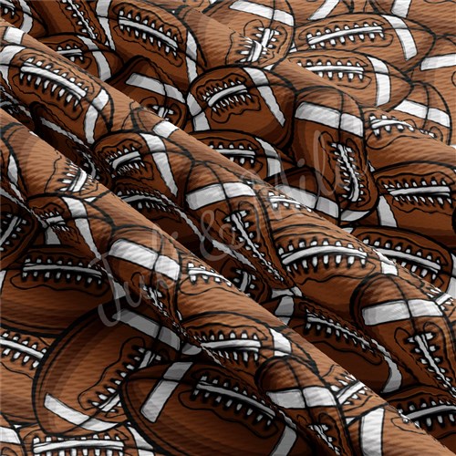 Football Printed Liverpool Bullet Textured Stretch Solid Strip Thick Knit Jersey Fabric
