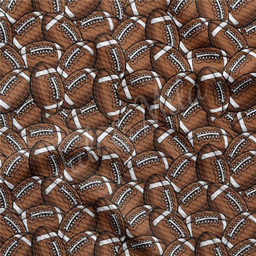 Football Printed Liverpool Bullet Textured Stretch Solid Strip Thick Knit Jersey Fabric