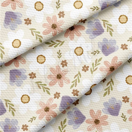 Floral Printed Liverpool Fabric AA1825 & Get a Free $89.99 Embroidery Bundle