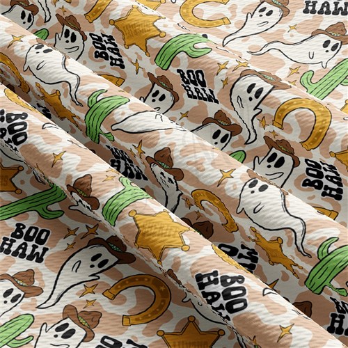 Fall Autumn Pumpkin Halloween Printed  boo haw AA1855 & Get a Free $89.99 Embroidery Bundle