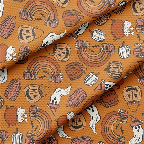 Fall Autumn Pumpkin Halloween Printed helloween AA1875 & Get a Free $89.99 Embroidery Bundle