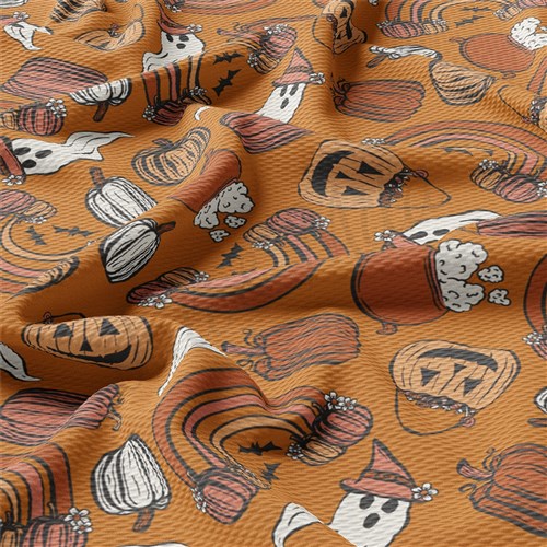 Fall Autumn Pumpkin Halloween Printed helloween AA1875 & Get a Free $89.99 Embroidery Bundle