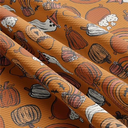 Fall Autumn Pumpkin Halloween Printed helloween AA1875 & Get a Free $89.99 Embroidery Bundle