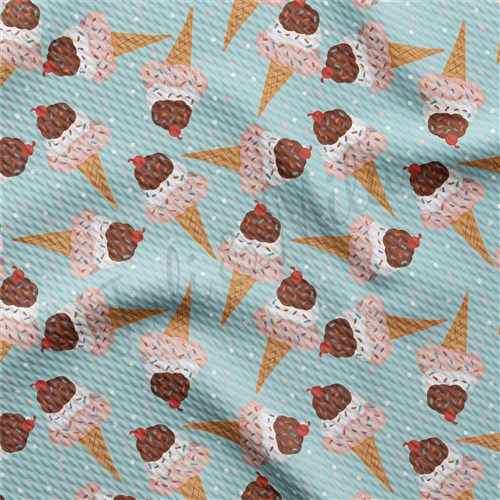 Liverpool Bullet Textured Stretch Solid Strip Thick Knit Jersey Fabric