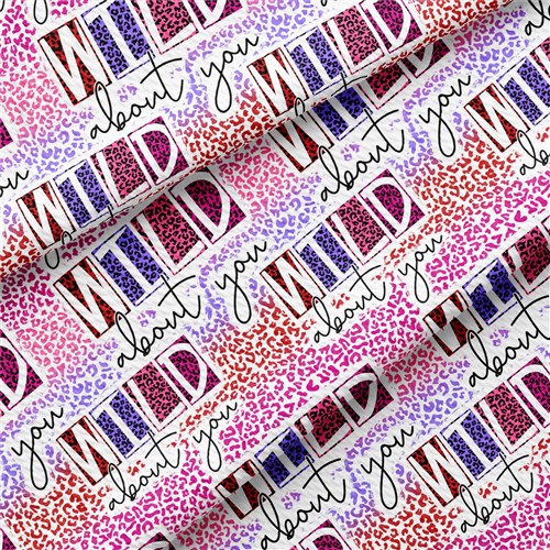 Valentine's Day Printed Liverpool Bullet Textured Stretch Solid Strip Thick Knit Jersey Fabric