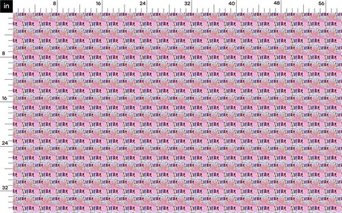 Valentine's Day Printed Liverpool Bullet Textured Stretch Solid Strip Thick Knit Jersey Fabric