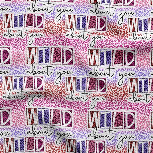Valentine's Day Printed Liverpool Bullet Textured Stretch Solid Strip Thick Knit Jersey Fabric