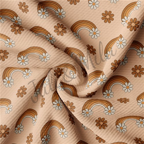 Printed Liverpool Fabric Rainbow16 & Get a Free $89.99 Embroidery Bundle