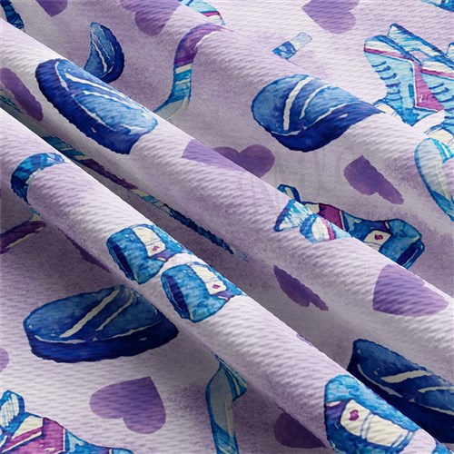 Hockey Hockey Printed Liverpool Fabric AA1983 & Get a Free $89.99 Embroidery Bundle