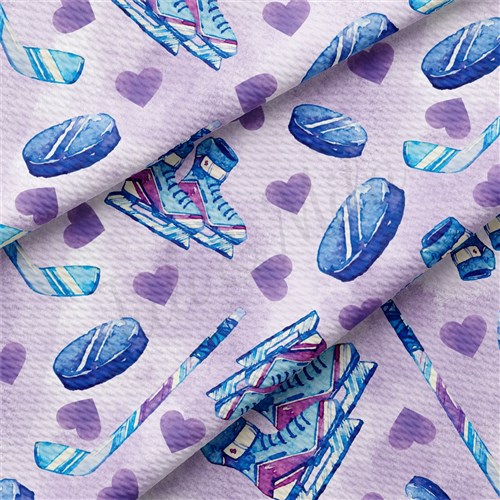 Hockey Hockey Printed Liverpool Fabric AA1983 & Get a Free $89.99 Embroidery Bundle