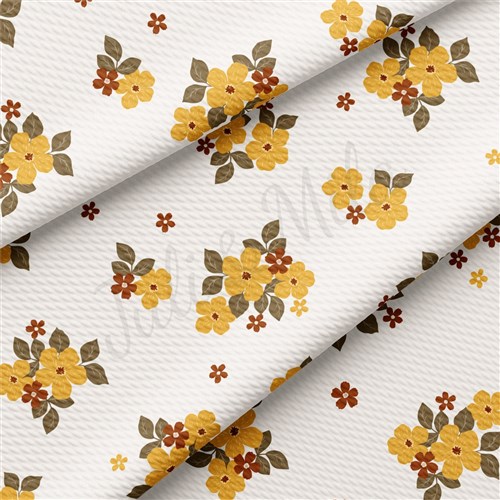 Floral Printed Liverpool Fabric AA2179 & Get a Free $89.99 Embroidery Bundle