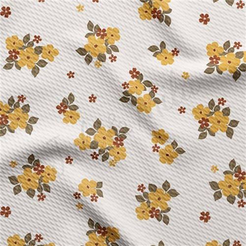 Floral Printed Liverpool Fabric AA2179 & Get a Free $89.99 Embroidery Bundle