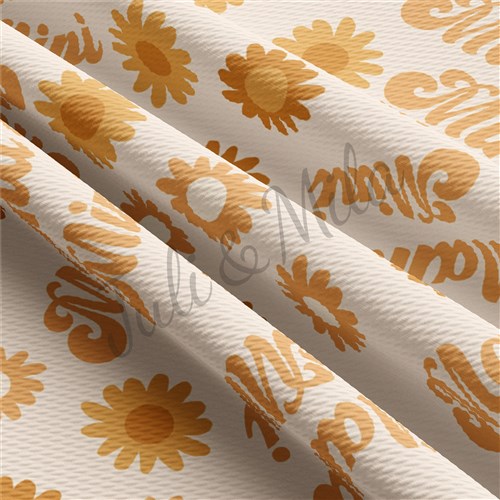 Mama Mini Printed Liverpool Bullet Textured Stretch Solid Strip Thick Knit Jersey Fabric