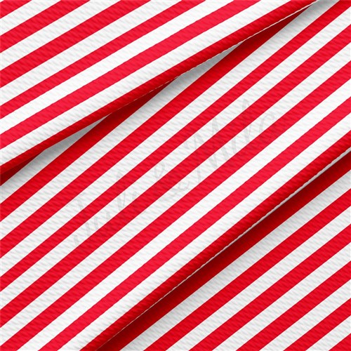 Christmas Liverpool Bullet Textured Stretch Solid Strip Thick Knit Jersey Fabric