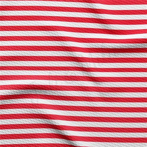 Christmas Liverpool Bullet Textured Stretch Solid Strip Thick Knit Jersey Fabric