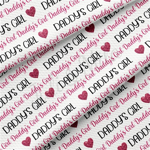 Daddy's Girl Printed Liverpool Bullet Textured Stretch Solid Strip Thick Knit Jersey Fabric
