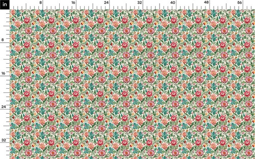 Embroidery Printed Liverpool Fabric AA1783 & Get a Free $89.99 Embroidery Bundle