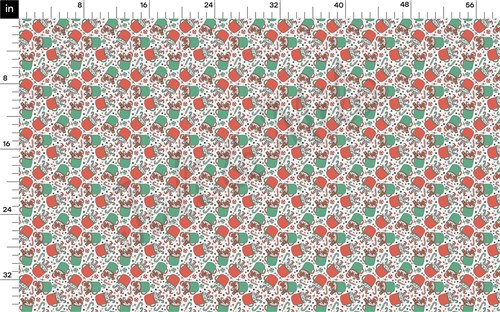Christmas Printed Liverpool Bullet Textured Stretch Solid Strip Thick Knit Jersey Fabric