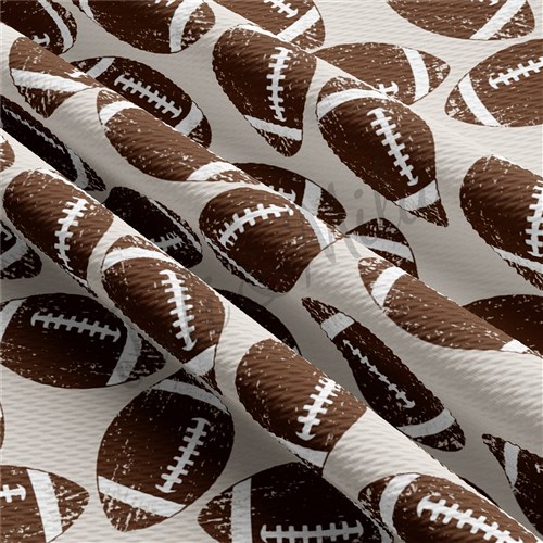 Football Printed Liverpool Bullet Textured Stretch Solid Strip Thick Knit Jersey Fabric