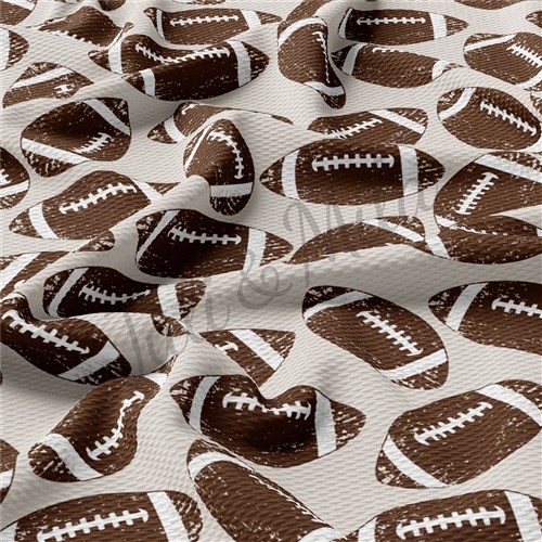 Football Printed Liverpool Bullet Textured Stretch Solid Strip Thick Knit Jersey Fabric