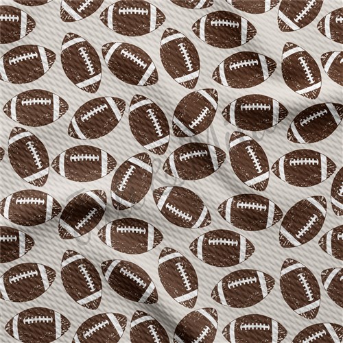 Football Printed Liverpool Bullet Textured Stretch Solid Strip Thick Knit Jersey Fabric
