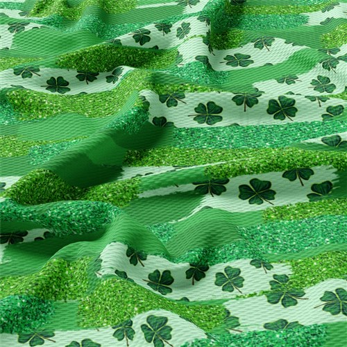 Printed Liverpool Fabric AA2505 St. Patrick's Day  & Get a Free $89.99 Embroidery Bundle