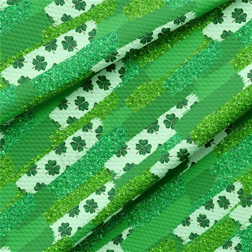 Printed Liverpool Fabric AA2505 St. Patrick's Day  & Get a Free $89.99 Embroidery Bundle
