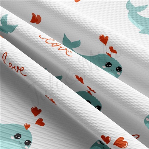 Valentine's Day Liverpool Bullet Textured Stretch Solid Strip Thick Knit Jersey Fabric