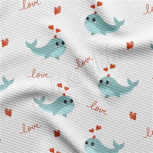 Valentine's Day Liverpool Bullet Textured Stretch Solid Strip Thick Knit Jersey Fabric