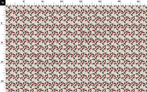 Christmas Santa Western Printed Fabric AA1070 & Get a Free $89.99 Embroidery Bundle
