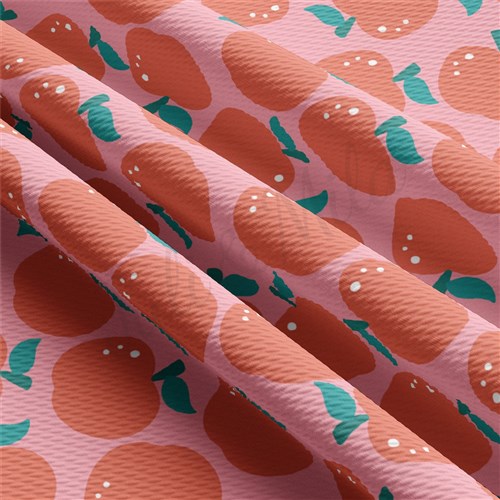 AA2318 Back to School Liverpool Bullet Textured Stretch Solid Strip Thick Knit Jersey Fabric