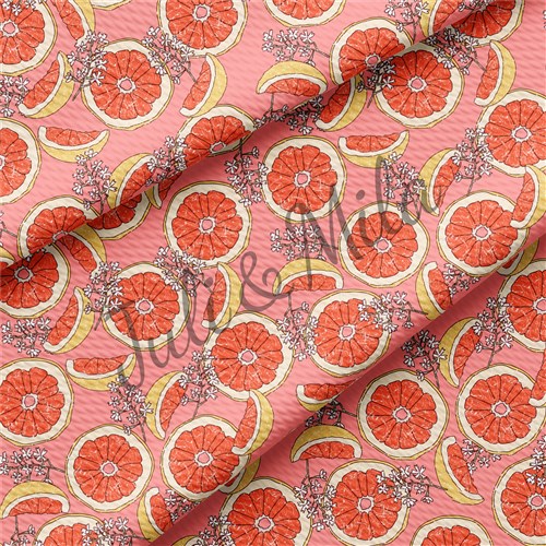 Orange Printed Liverpool 4 Way Fabric orange3 & Get a Free $89.99 Embroidery Bundle