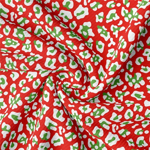 Christmas Printed Liverpool Fabric AA1840 & Get a Free $89.99 Embroidery Bundle