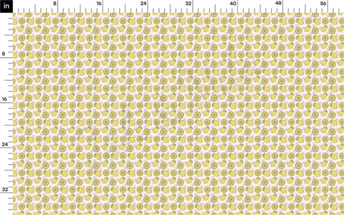 Lemon Printed Liverpool Fabric AA1800 & Get a Free $89.99 Embroidery Bundle